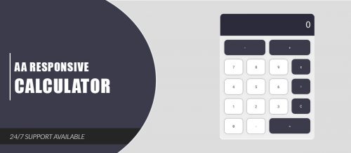 AA Responsive Calculator