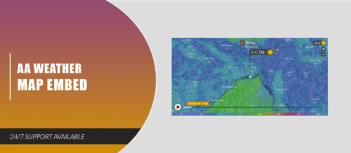 AA Weather Map Embed