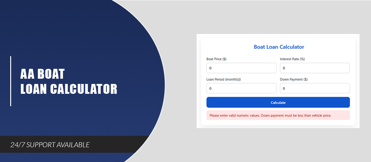 AA Boat Loan Calculator