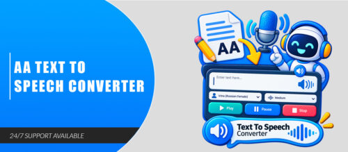 AA Text To Speech Converter