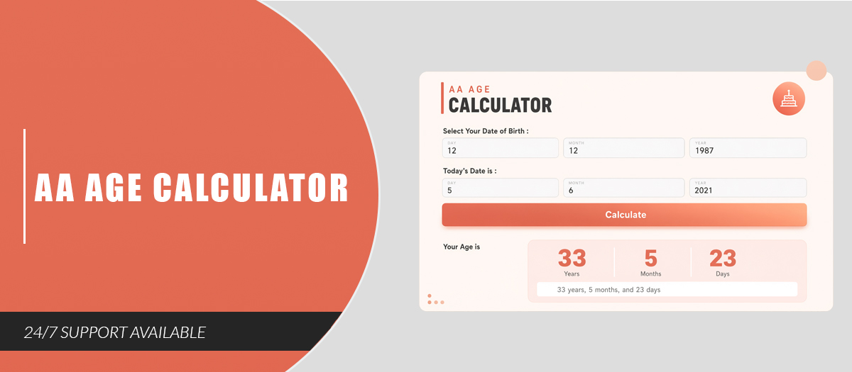 AA Age Calculator