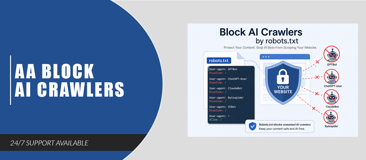 AA Block AI Crawlers