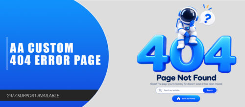 AA Custom 404 Error Page