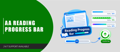 AA Reading Progress Bar
