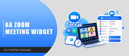 AA ZOOM Meeting Widget