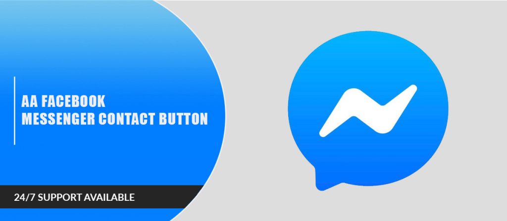 AA Facebook Messenger Contact Button - AA Extensions