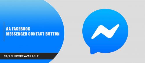 AA Facebook Messenger Contact Button