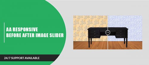 AA Responsive Before After Image Slider