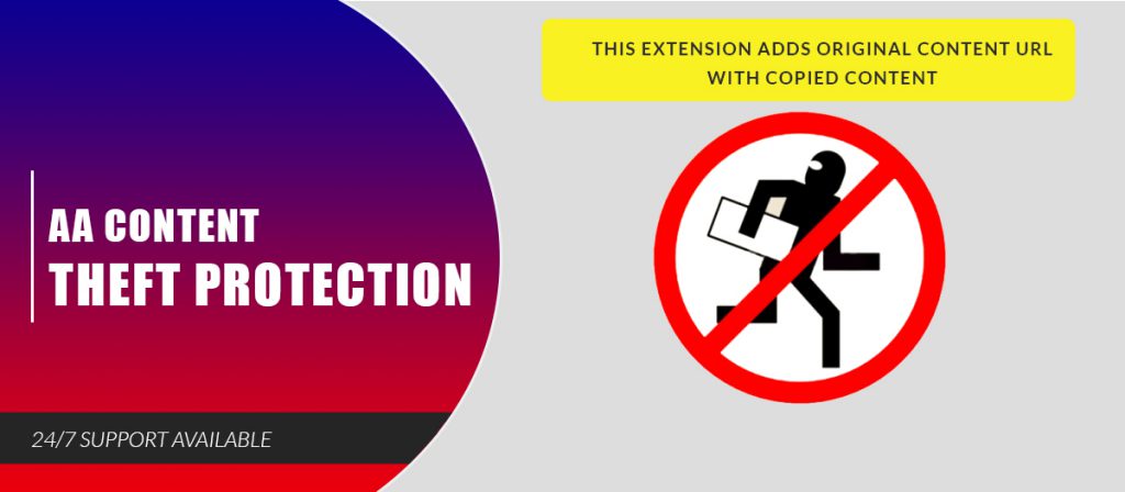 AA Content Theft Protection - AA Extensions