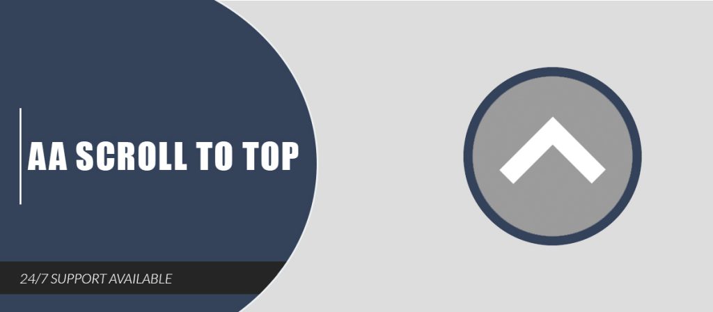 AA Scroll To Top - AA Extensions