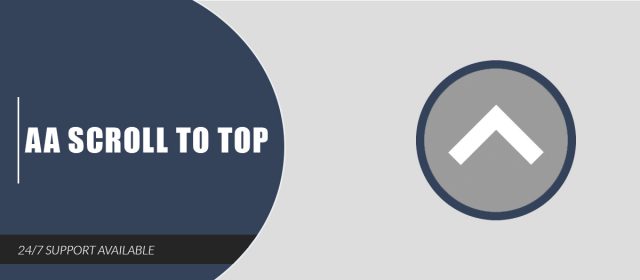 AA Scroll To Top - AA Extensions