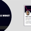 AA Bluesky Profile Widget