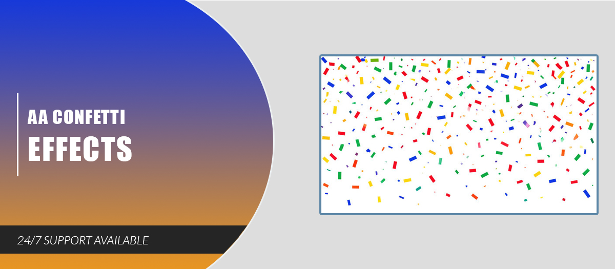 AA Confetti Effects - AA Extensions