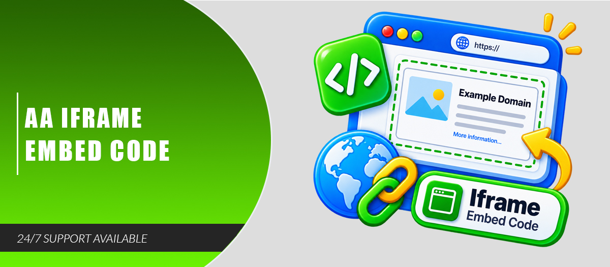 AA iframe Embed Code
