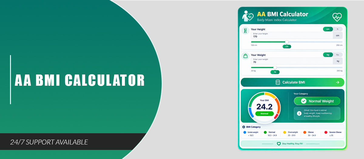 AA BMI Calculator